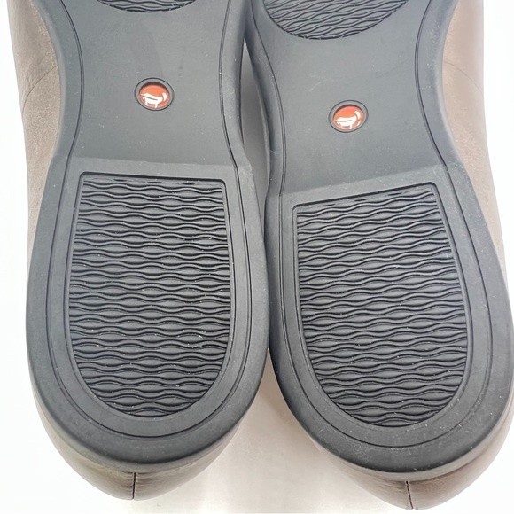 Clarks Women's Un Darcey Ease 2 Pebble Metallic Leather Ballet Flats Shoes 11 - Picture 10 of 12